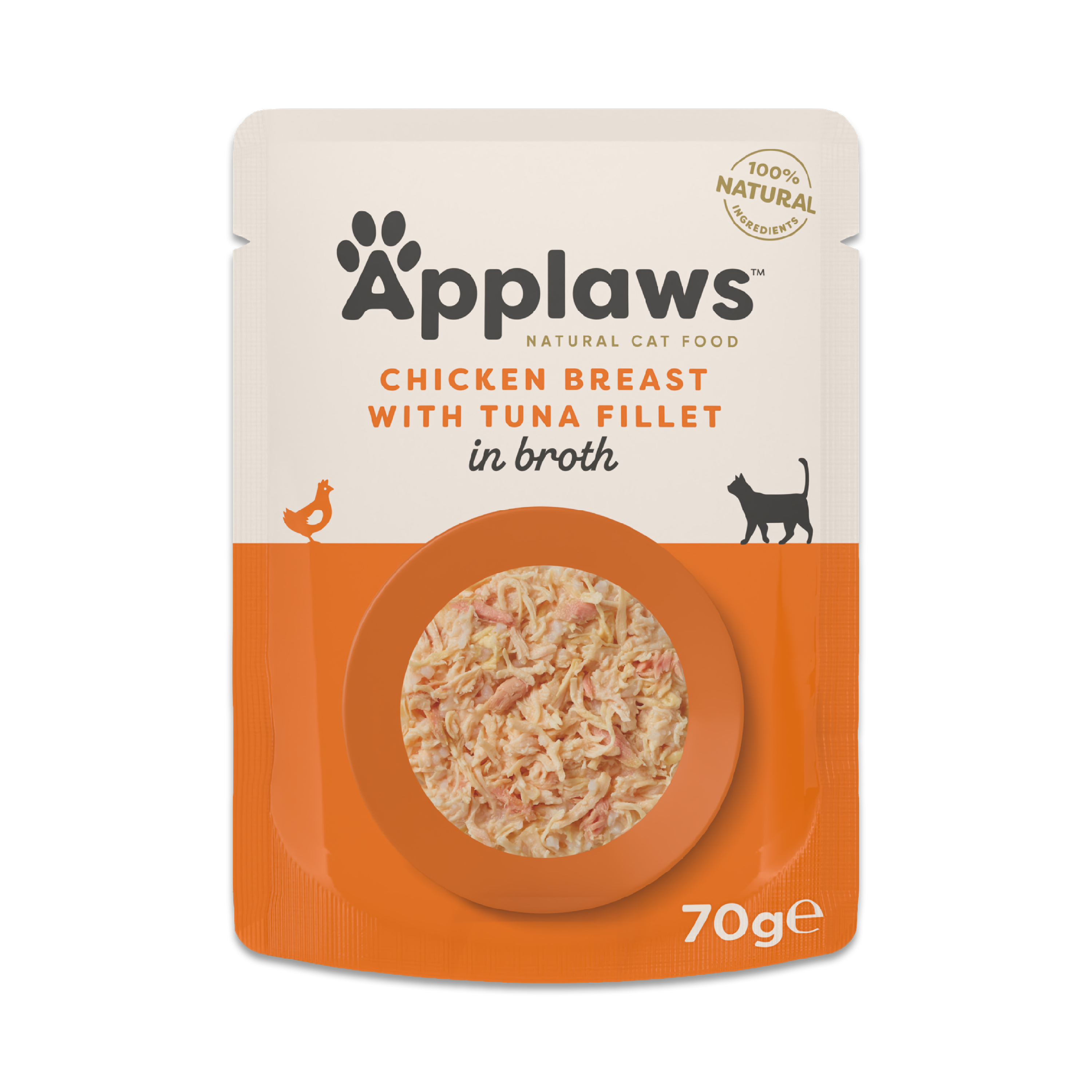 Applaws Applaws Breast Fillet Broth Chicken Tuna pet food packaging
